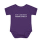 Just a kid from Middlefield Infant Baby Rib Bodysuit