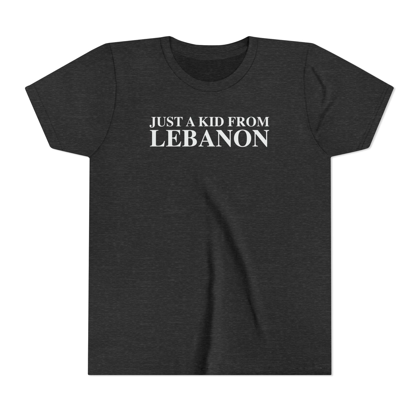 Just a kid from Lebanon Youth Short Sleeve T-Shirt