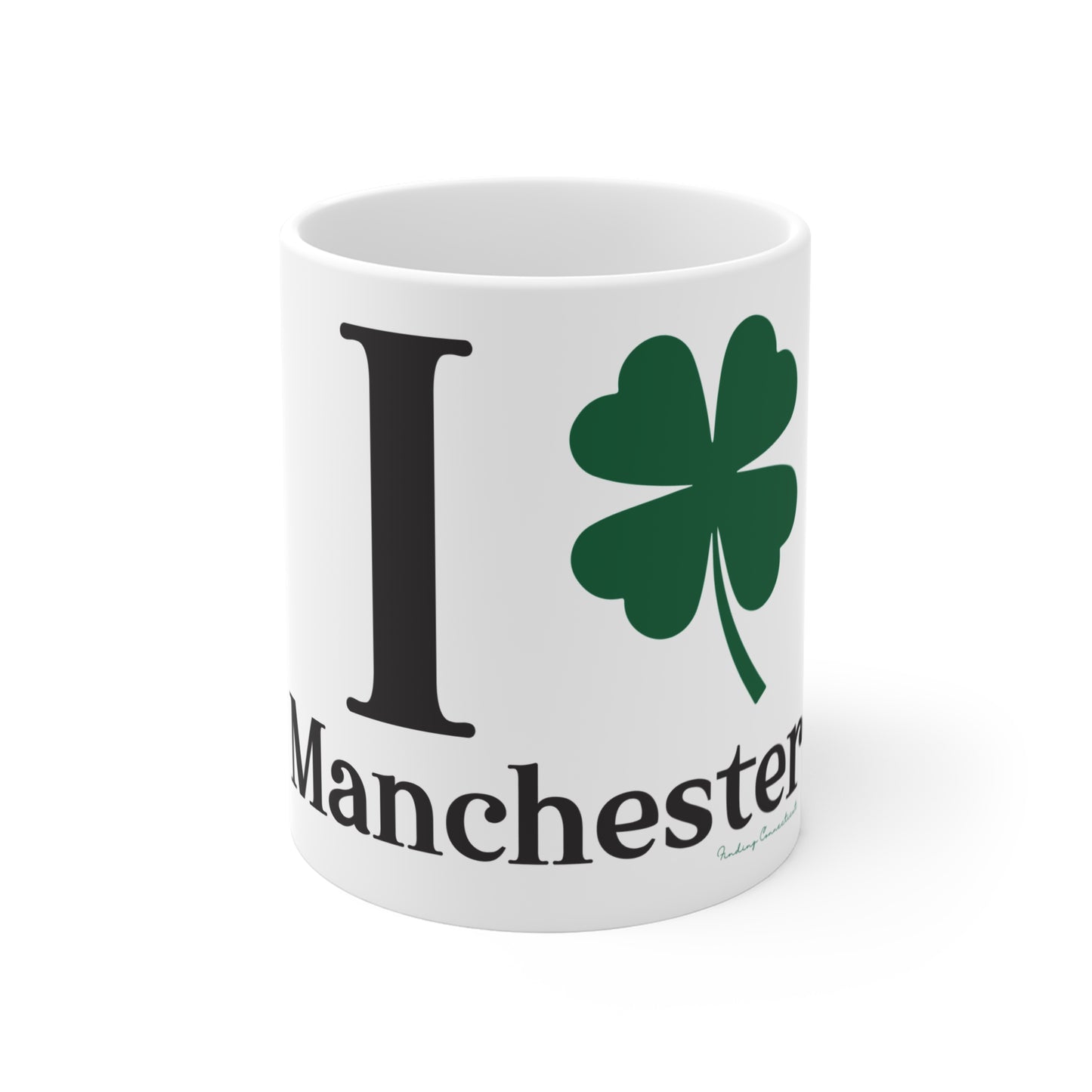 I Clover Manchester Mug 11oz