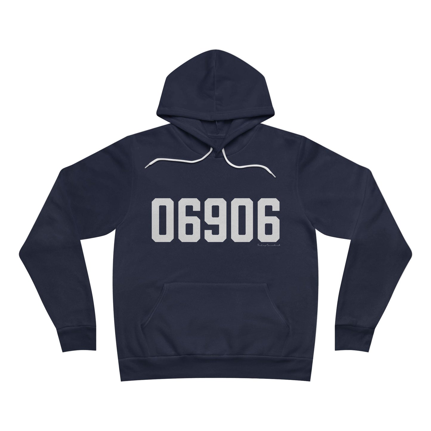 06906 Stamford CT Zip Code Unisex Sponge Fleece Pullover Hoodie Sweatshirt