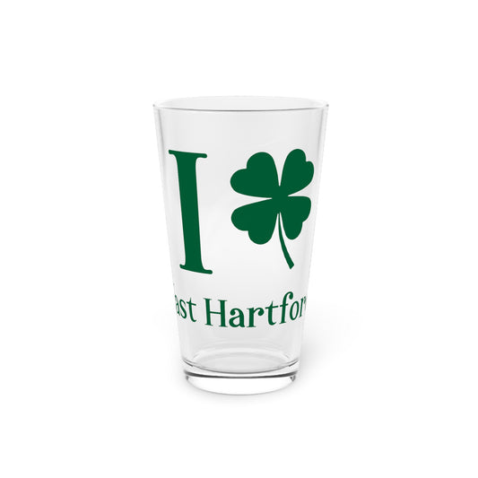 I Clover East Hartford Pint Glass, 16oz