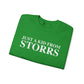 Just a kid from Storrs Unisex Heavy Blend™ Crewneck Sweatshirt