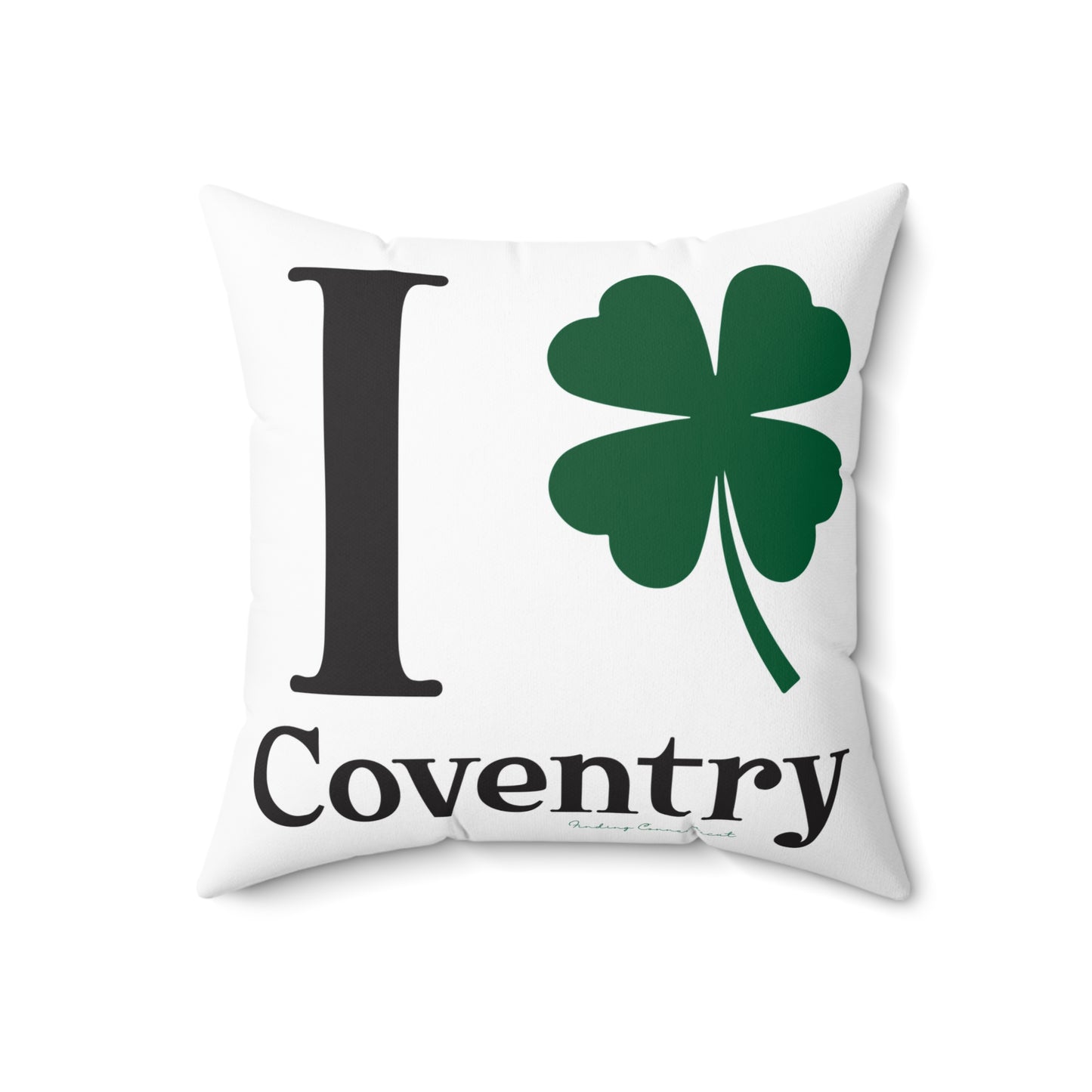 I Clover Coventry Spun Polyester Square Pillow