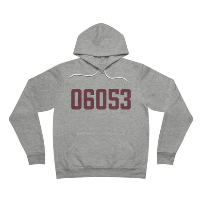 06053 New Britain Connecticut Zip Code Unisex Sponge Fleece Pullover Hoodie