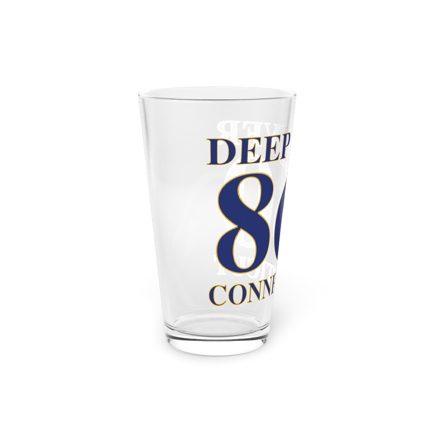 Deep River 860 Connecticut Pint Glass, 16oz