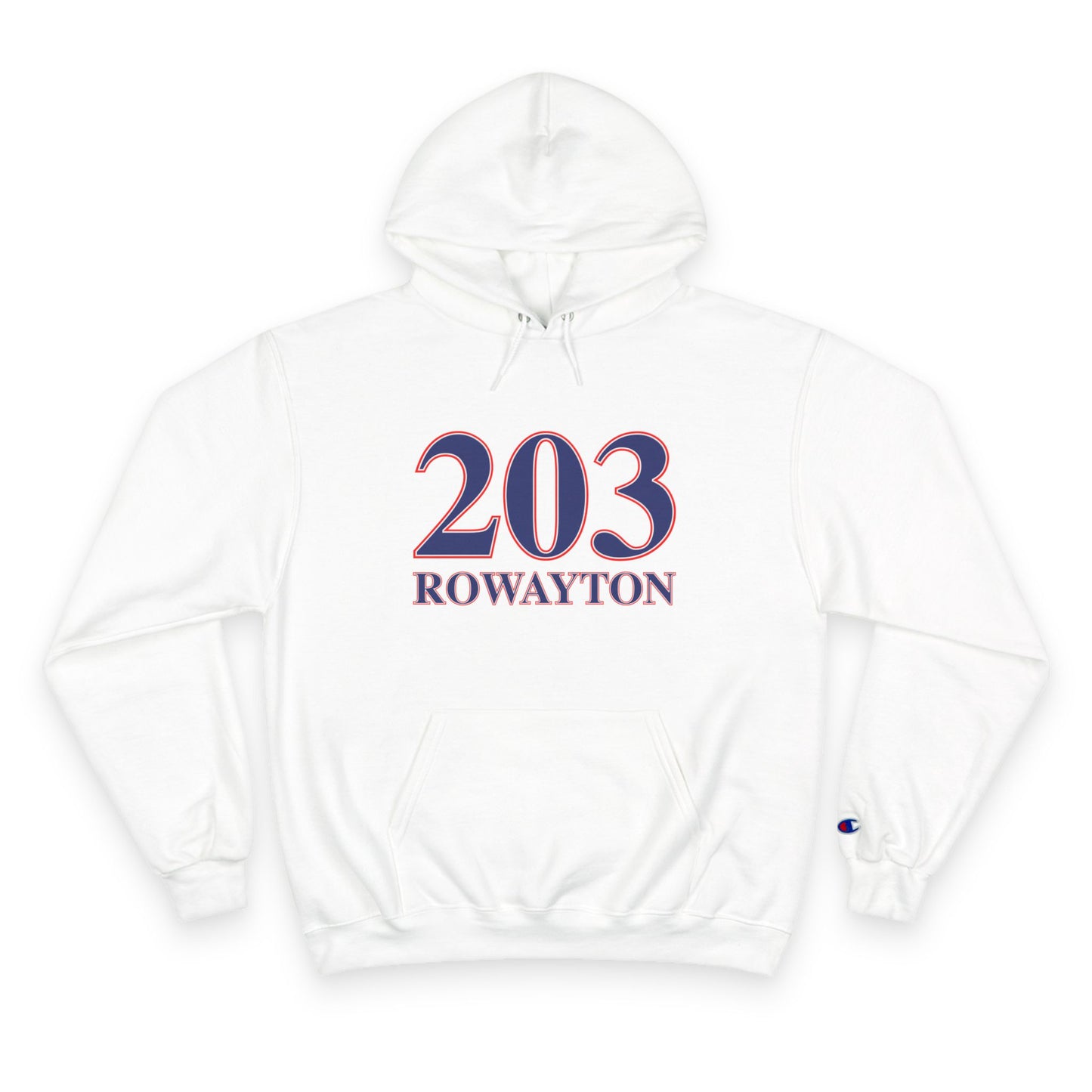 203 Rowayton Red, White & Blue Champion Hoodie