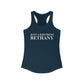 Just a kid from Bethany Women's Ideal Racerback Tank Top