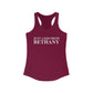 Just a kid from Bethany Women's Ideal Racerback Tank Top