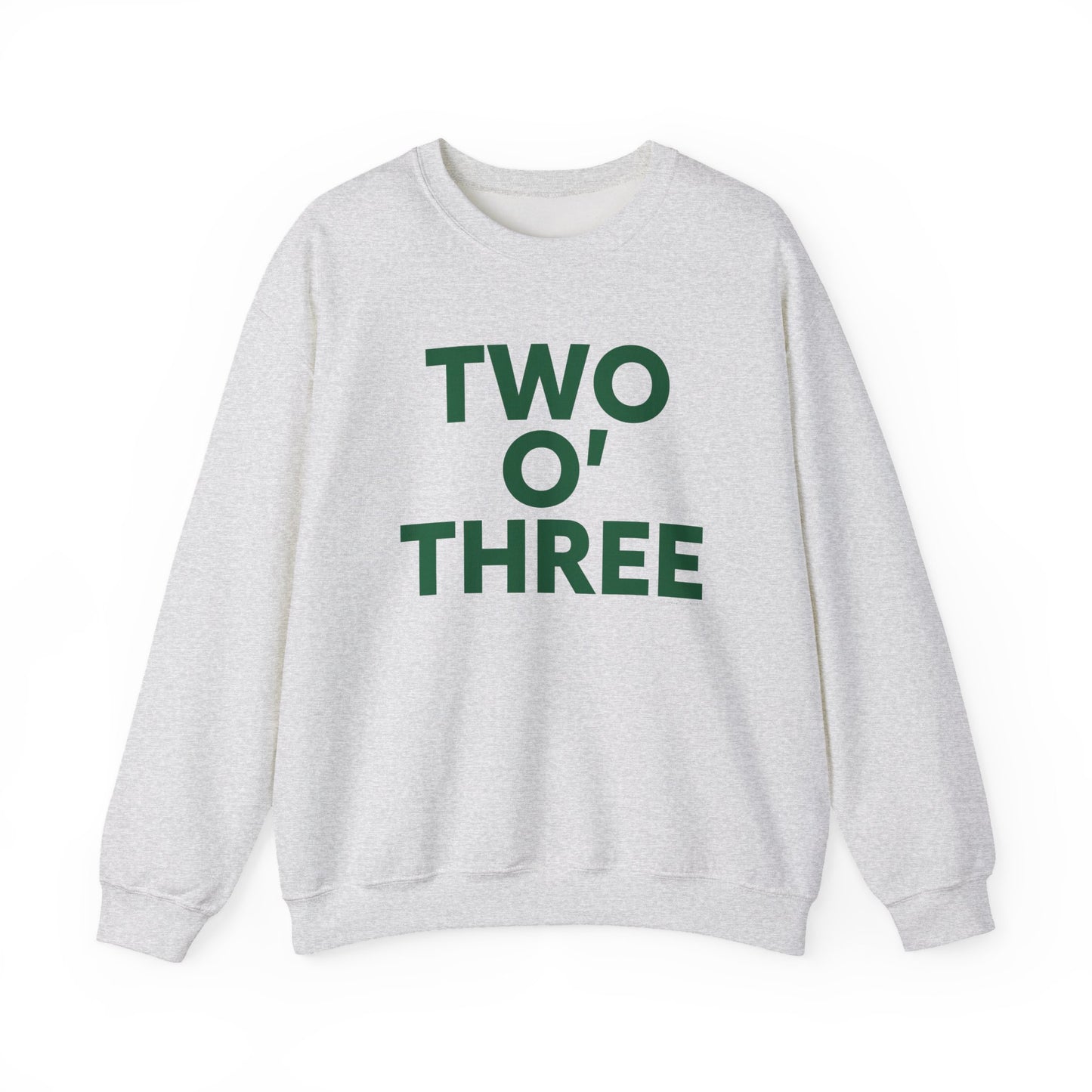 Two O’ Three Unisex Heavy Blend™ Crewneck Sweatshirt Lucky Green – St. Patrick’s Day