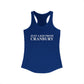 Just a kid from Cranbury Women's Ideal Racerback Tank Top
