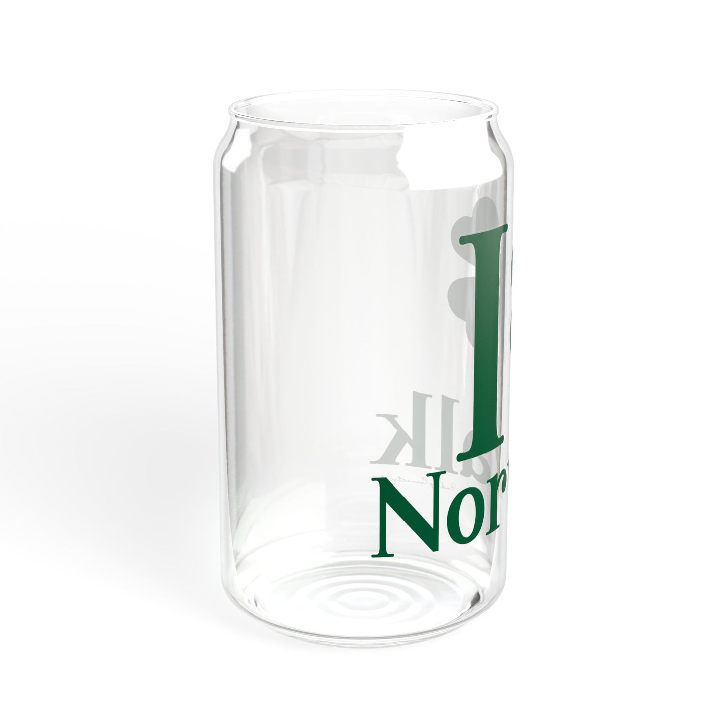 I Clover Norwalk Sipper Glass, 16oz