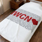 New Canaan Love Velveteen Plush Blanket