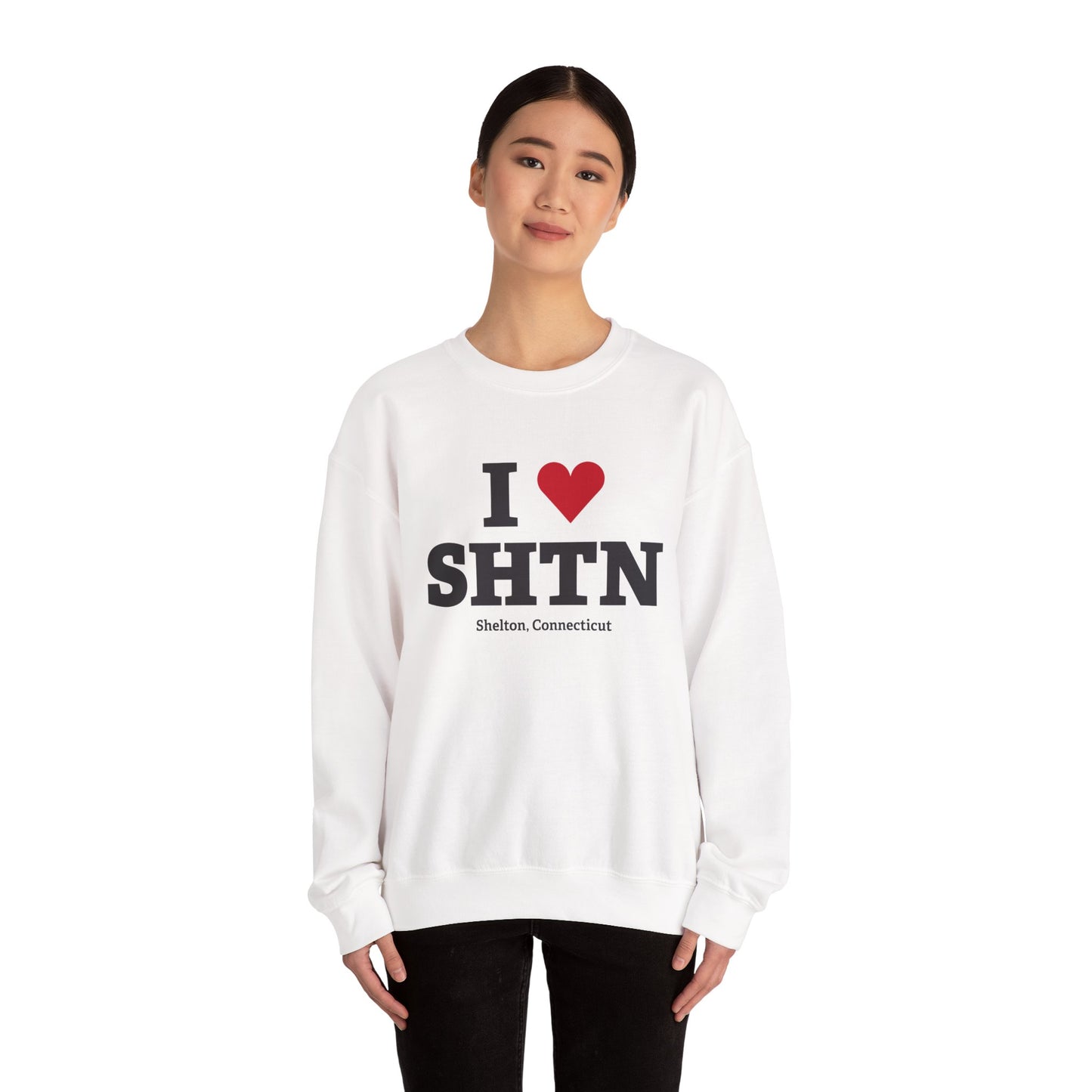 I Heart SHTN Unisex Heavy Blend™ Crewneck Sweatshirt