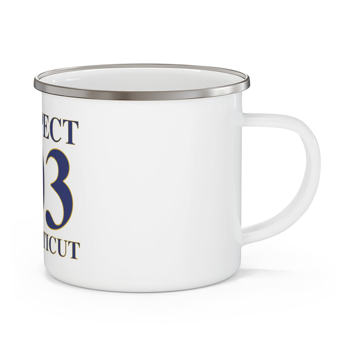 Prospect 203 Connecticut Enamel Camping Mug