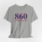 860 Barkhamsted Red White & Blue Unisex Jersey Short Sleeve T-Shirt