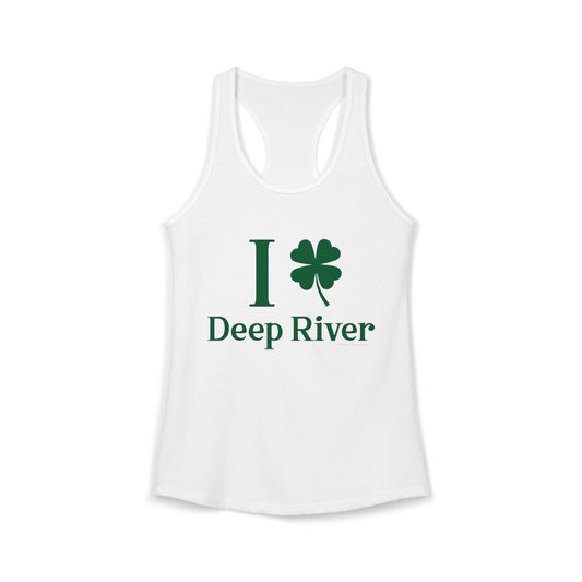 I Clover Deep River Women's Ideal Racerback Tank Top