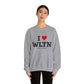 I Heart WLTN Unisex Heavy Blend™ Crewneck Sweatshirt