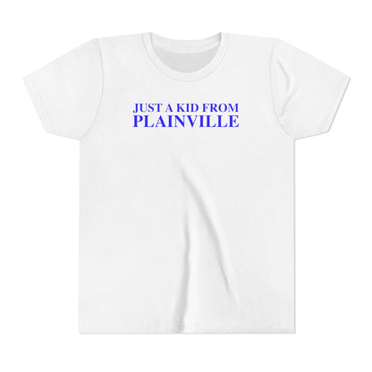 Just a kid from Plainville Youth Short Sleeve T-Shirt