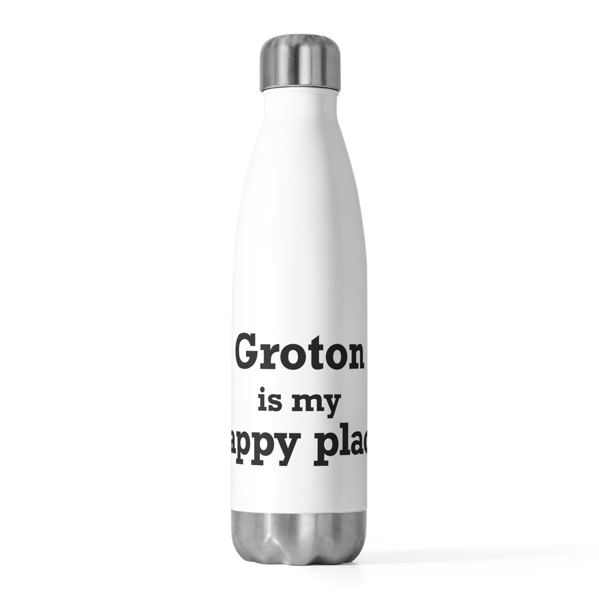 Groton is My Happy Place 20oz Insulated Bottle