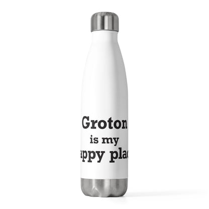 Groton is My Happy Place 20oz Insulated Bottle