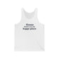 Goose Shows Are My Happy Place - Blue Unisex Jersey Tank Top