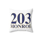 203 Monroe Spun Polyester Square Pillow