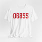 06855 Norwalk Connecticut Zip Code Unisex Jersey Short Sleeve T-Shirt