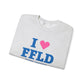 I Heart FFLD Unisex Heavy Blend™ Crewneck Sweatshirt