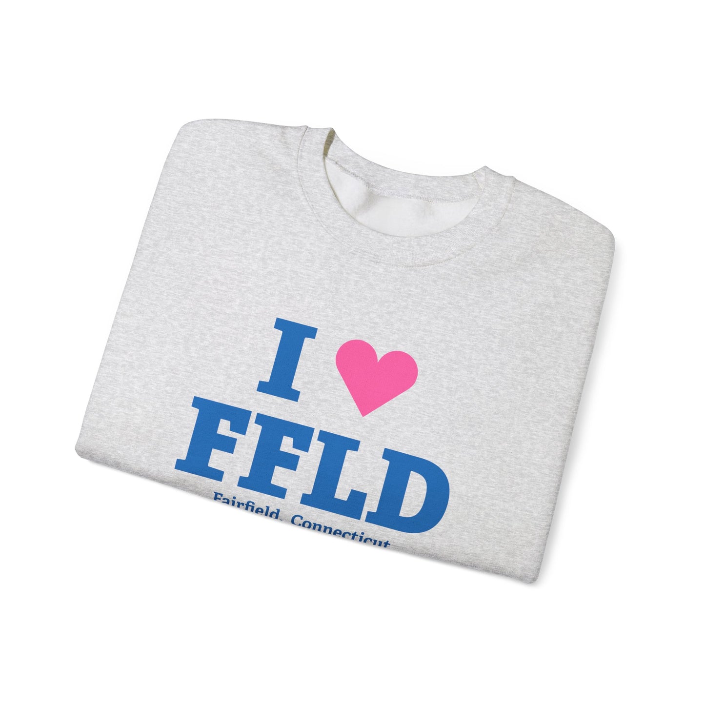 I Heart FFLD Unisex Heavy Blend™ Crewneck Sweatshirt