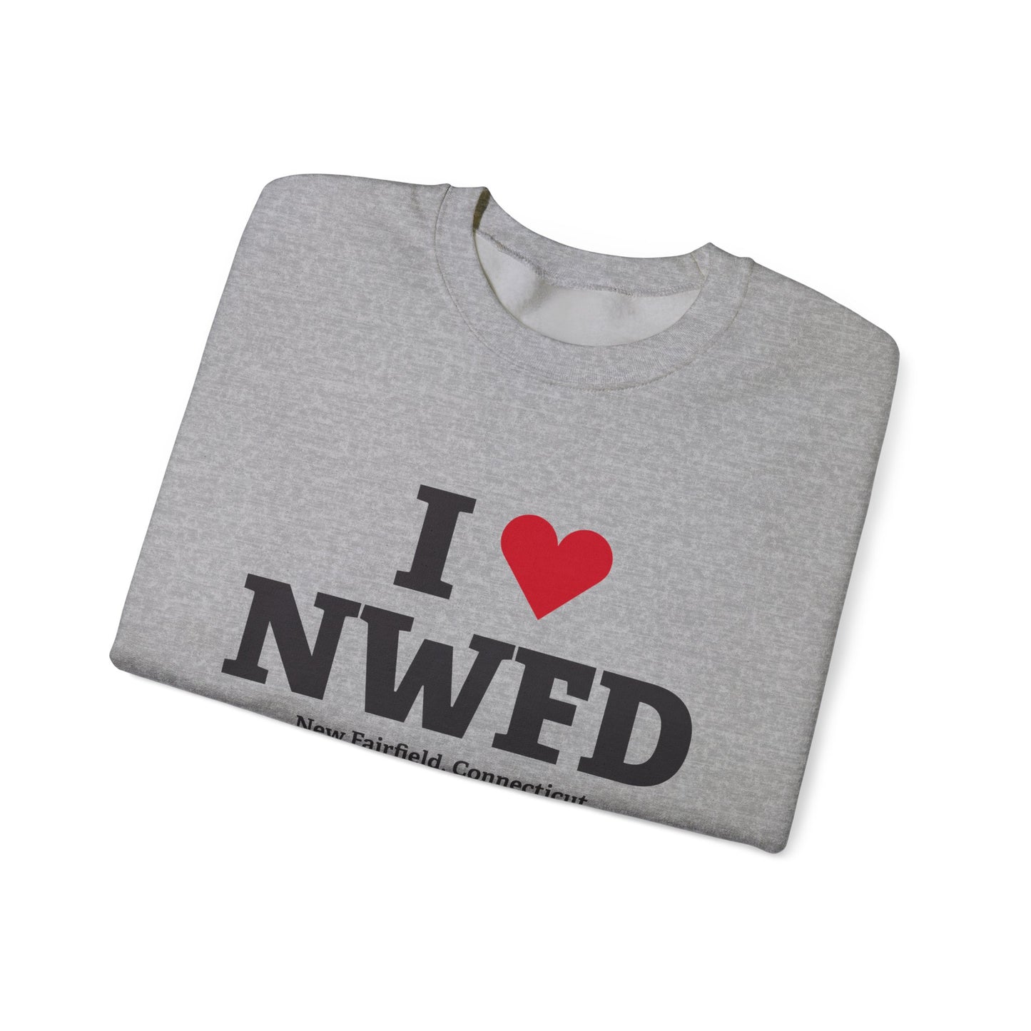 I Heart NWFD Unisex Heavy Blend™ Crewneck Sweatshirt
