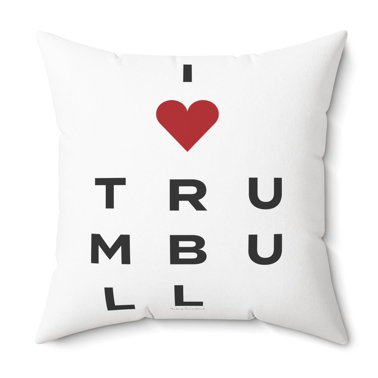 Trumbull Vision Spun Polyester Square Pillow