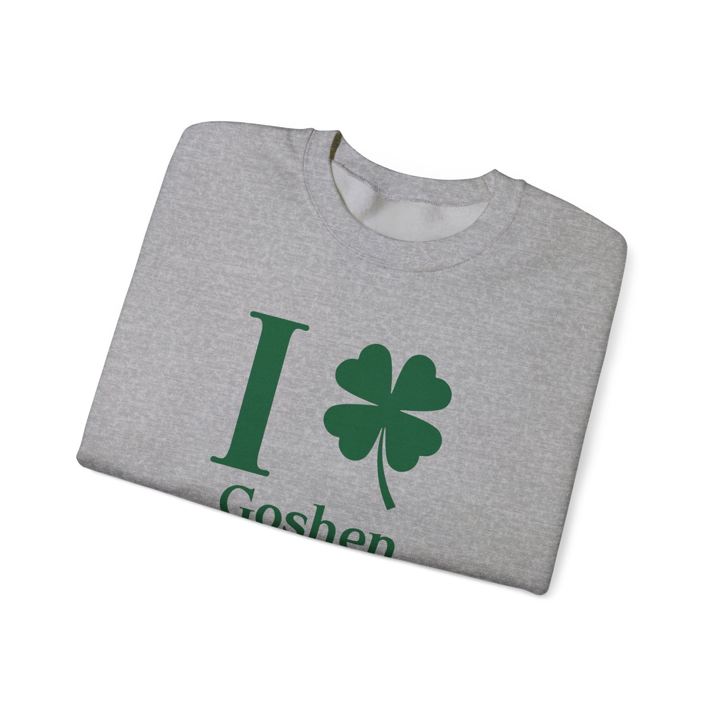 I Clover Goshen Unisex Heavy Blend™ Crewneck Sweatshirt