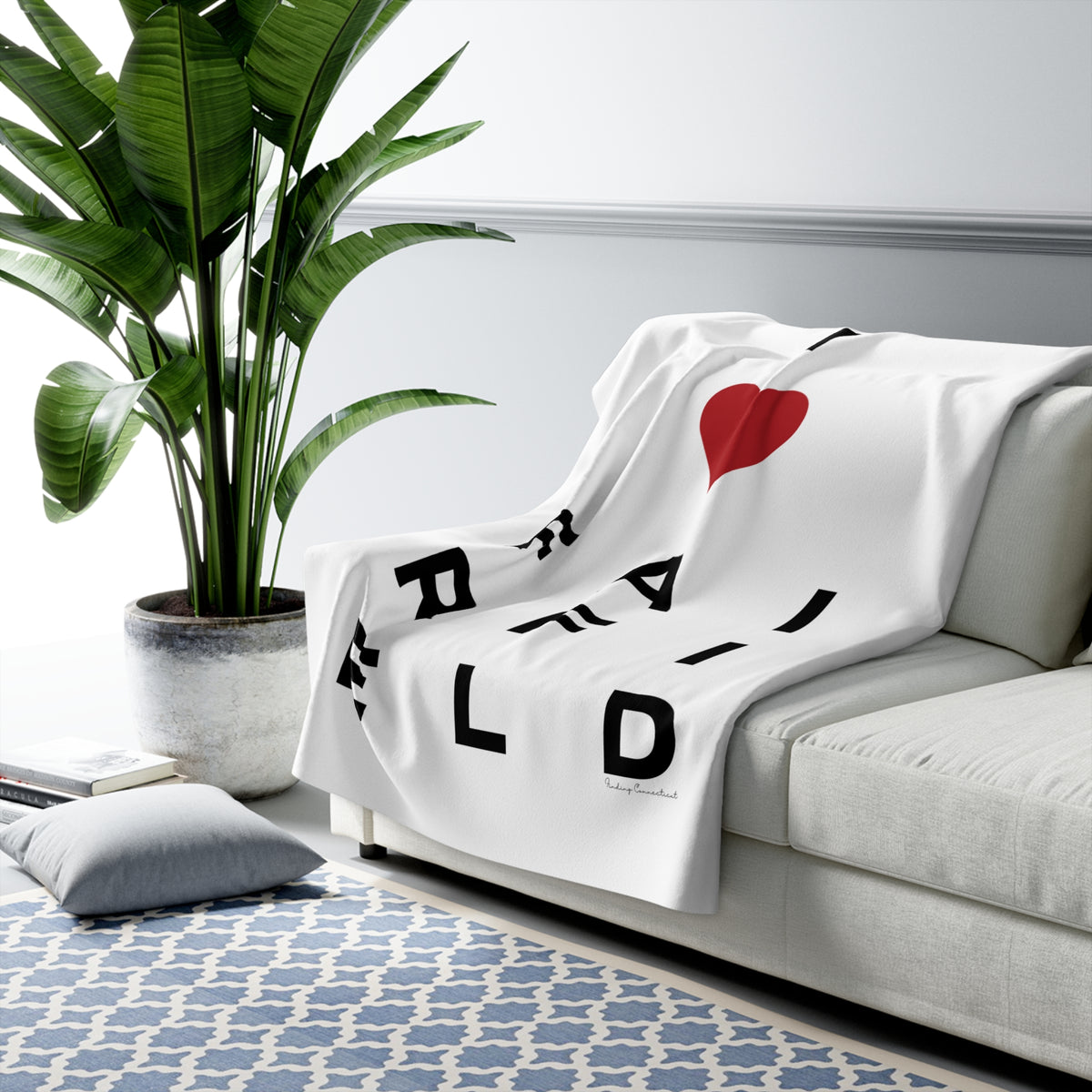 Fairfield Vision Sherpa Fleece Blanket