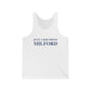 Just a kid from Milford Unisex Jersey Tank