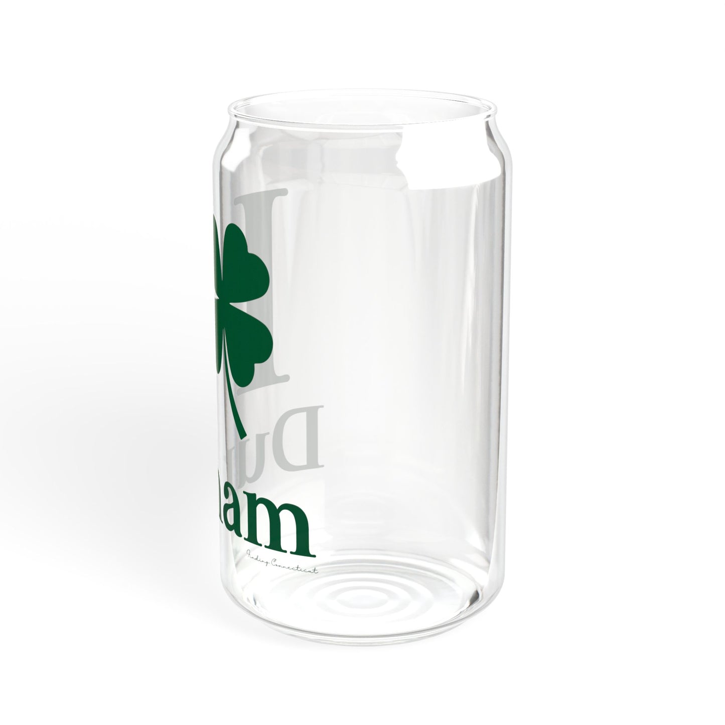 I Clover Durham Sipper Glass, 16oz