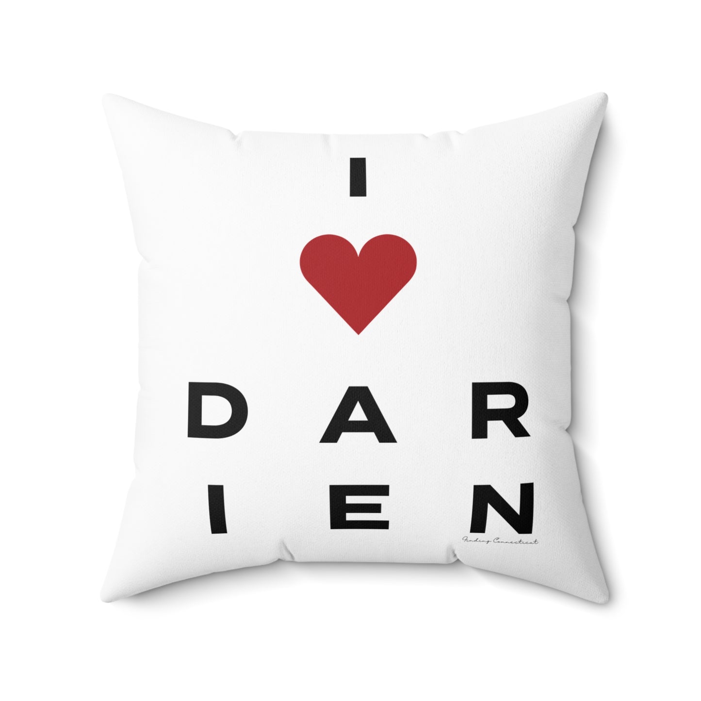 Darien Vision Spun Polyester Square Pillow