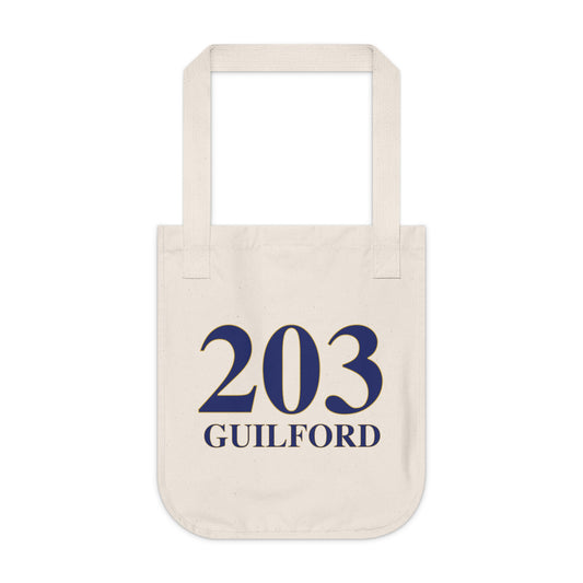 203 Guilford Organic Canvas Tote Bag