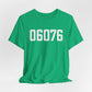 06076 Union CT Zip Code Unisex Jersey Short Sleeve T-Shirt