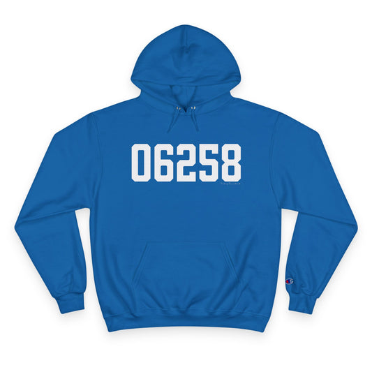 06258 Pomfret CT Zip Code Champion Hoodie
