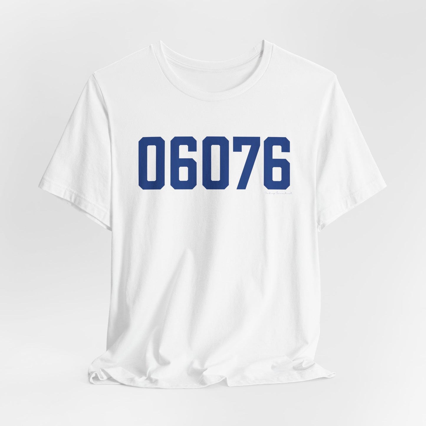 06076 Stafford Connecticut Zip Code Unisex Jersey Short Sleeve T-Shirt