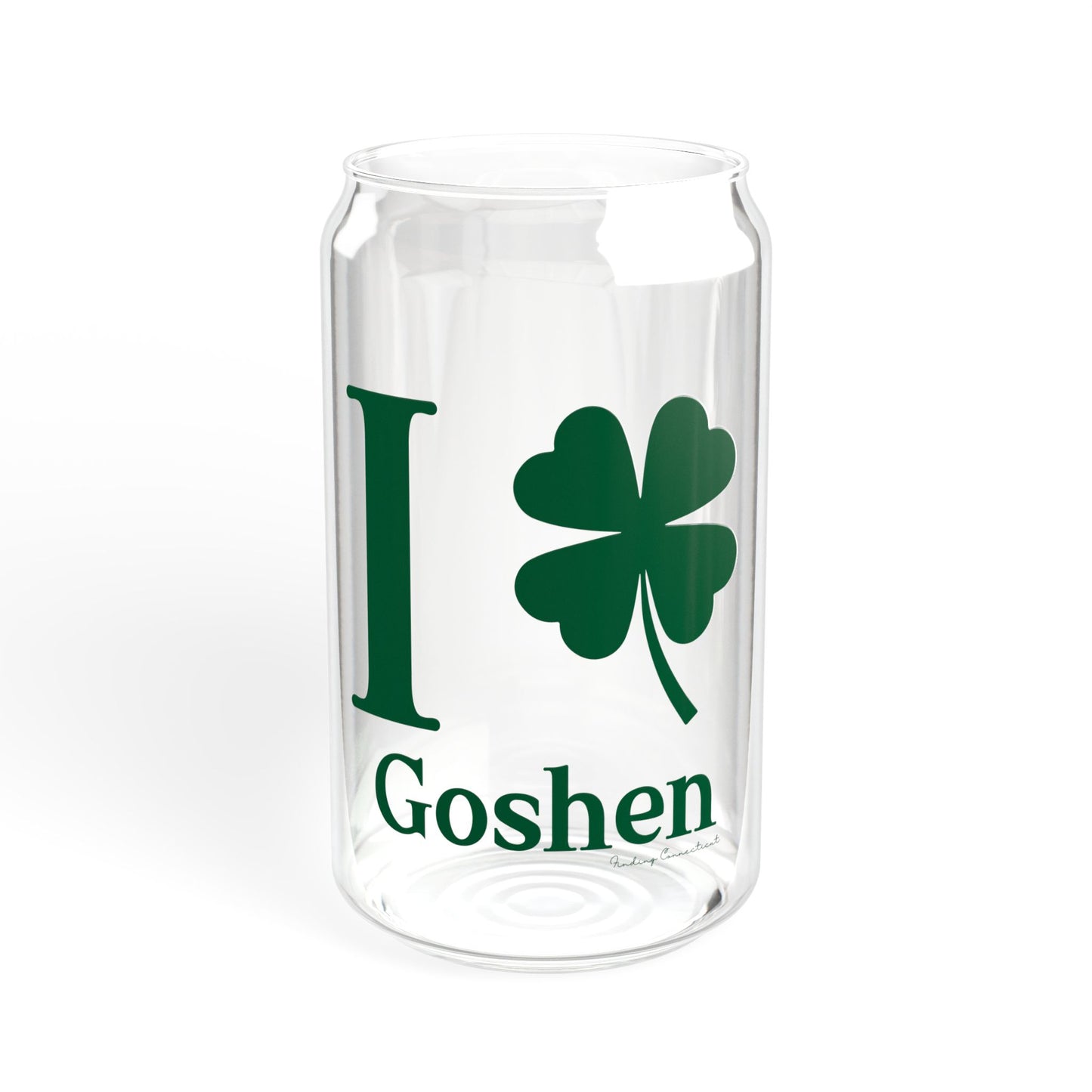 I Clover Goshen Sipper Glass, 16oz