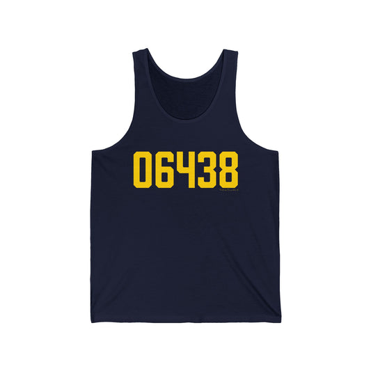 06438 Haddam Connecticut Zip Code Unisex Jersey Tank Top