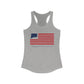 Ridgefield Connecticut Flag Women's Ideal Racerback Tank Top