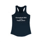 Greenfield Hill is My Happy Place Women's Ideal Racerback Tank Top