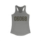 06068 Salisbury Connecticut Zip Code Women's Ideal Racerback Tank Top
