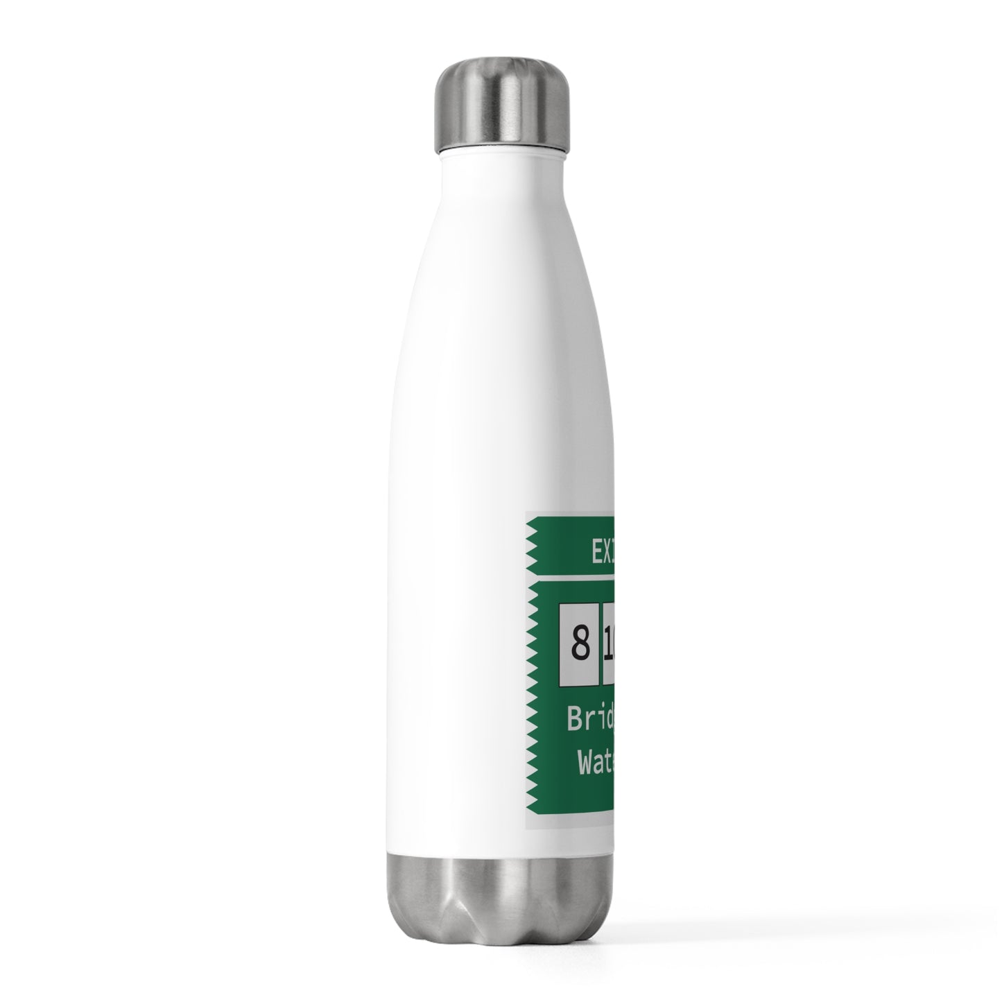 Vintage Merritt Parkway Exit 52 Sign 20oz Insulated Bottle