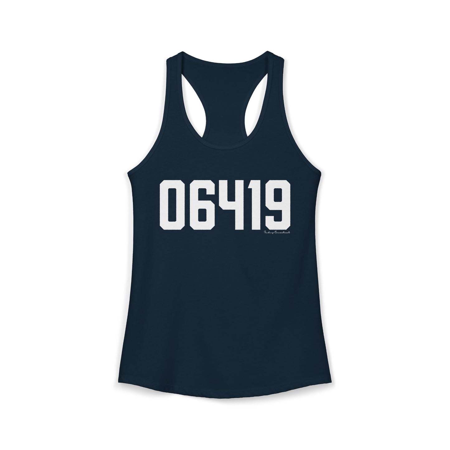 06419 Killingworth CT Zip Code Women's Ideal Racerback Tank Top