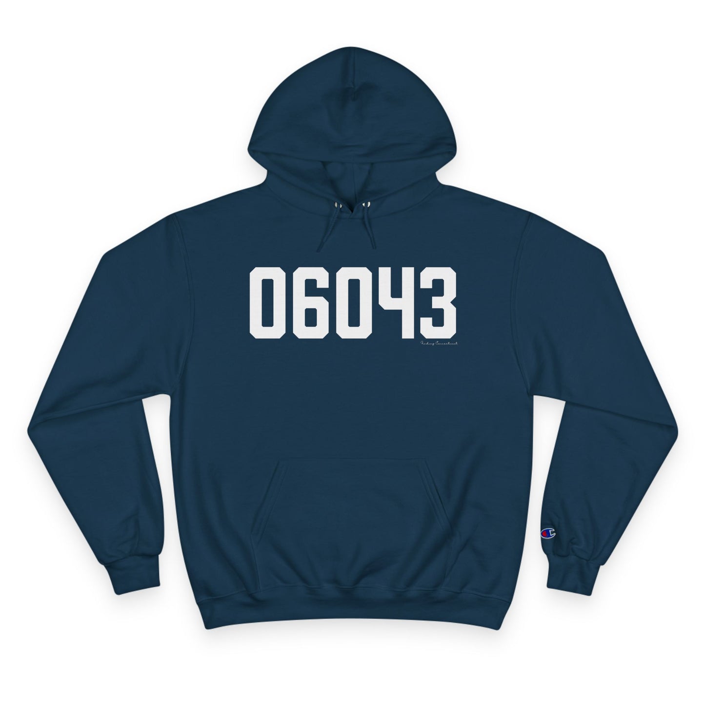06043 Bolton CT Zip Code Champion Hoodie