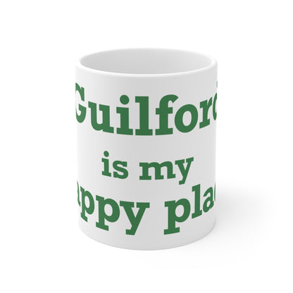Guilford is My Happy Place Mug 11oz