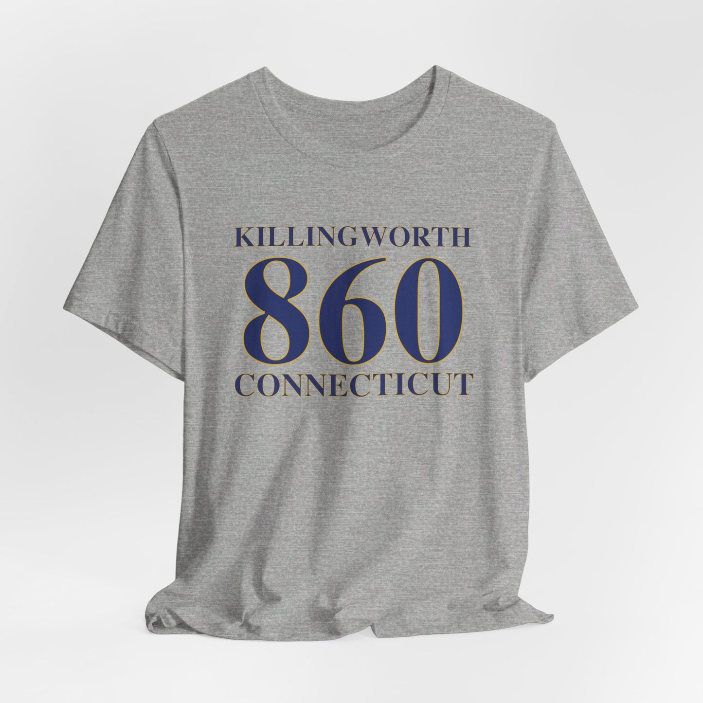 Killingworth 860 Connecticut Unisex Jersey Short Sleeve Tee